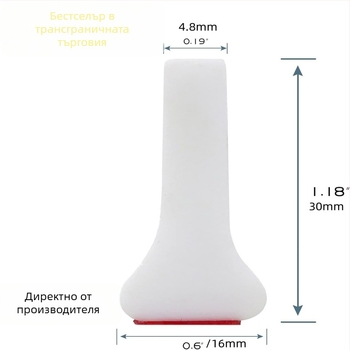 Баня силиконова уплътнителна лента, мека силиконова, самозалепваща, водоудържаща бариера за сухо-мокро разделяне