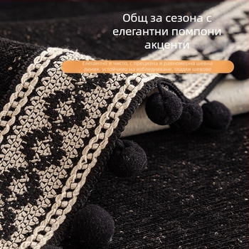 Диванова възглавница Chenille, за триседелен диван, модерен луксозен стил, дизайн: калъф за възглавница, категория: калъф за прах/калъф за диван