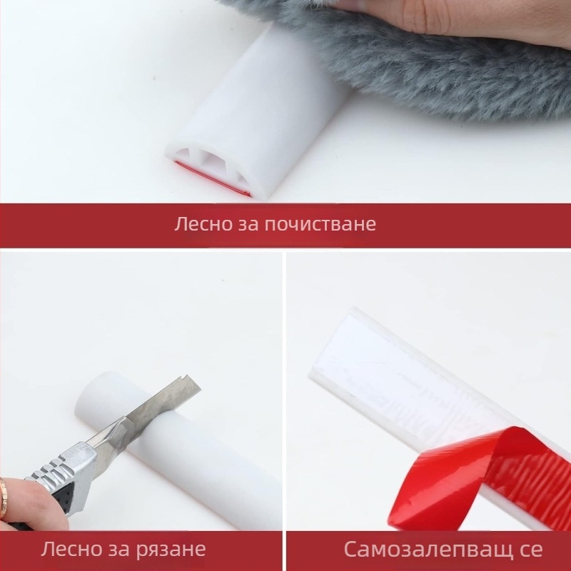 Jinqilai Крос-гранична баня водоустойчива L-образна самозалепваща уплътнителна лента за под и плот