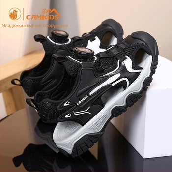 Aqi Детски сандали за 1–3 години | синтетична кожа горна част | TPR подметка