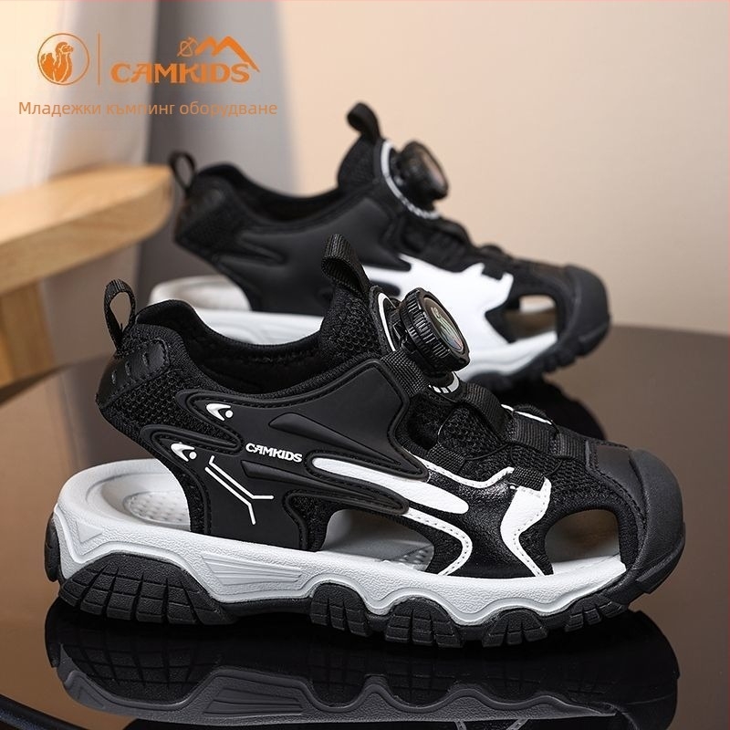 Aqi Детски сандали за 1–3 години | синтетична кожа горна част | TPR подметка