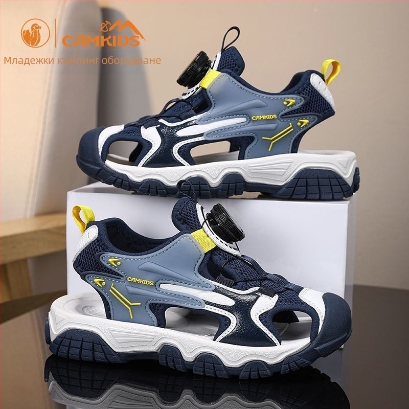 Aqi Детски сандали за 1–3 години | синтетична кожа горна част | TPR подметка