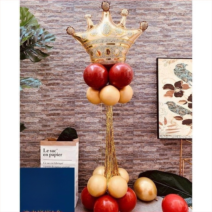 Колонна стойка за балони за сватби и празненства – алуминиево фолио балон, тип балон: играчка, форма: сърце