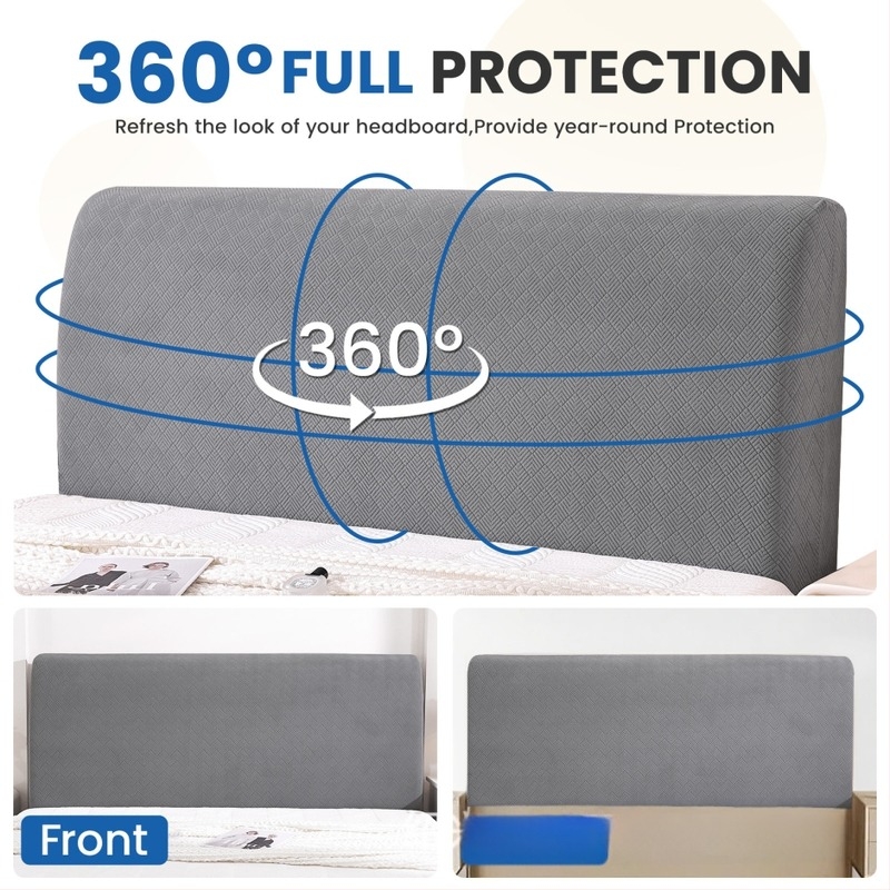 Калъф за таблата на леглото – полиестер, Shaoyue Home Textiles, Универсален стил, модел Small Diamond Bed Head Cover