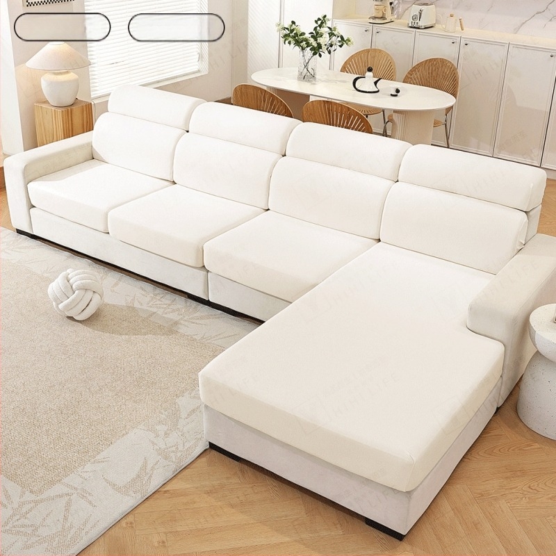 Калъф за възглавница на дивана, полиестерен, едноцветен, антиплъзгащ се, четирисезонен универсален, за модулни дивани, стил малко свеж