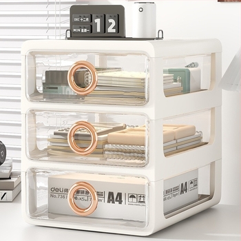 Козметичен органайзер за съхранение с прозрачни чекмеджета – пластмасов настолен организатор за грим и грижа за кожата, Yunshina, Jieyang, 2023