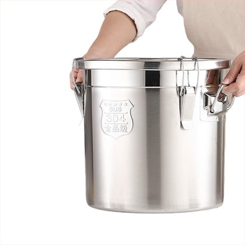 Контейнер за ориз – запечатан, против насекоми и влагоустойчив, 304 неръждаема стомана, хранителен клас