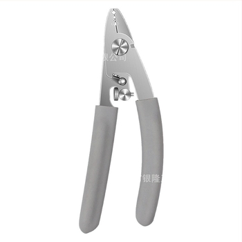 Jianpai Miller клещи за отстраняване на изолацията, шест в едно, неръждаема стомана, за влакна и мрежови кабели, тегло 0,130 кг