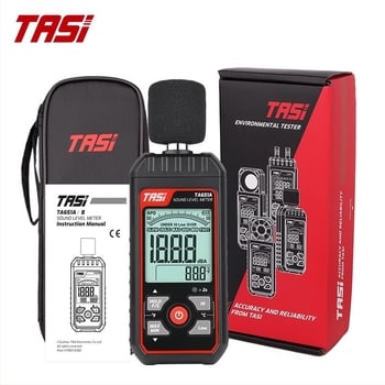 Tesas TA651A/B Индустриален цифров шумомер с аларма за горна и долна граница и високопрецизен сензор