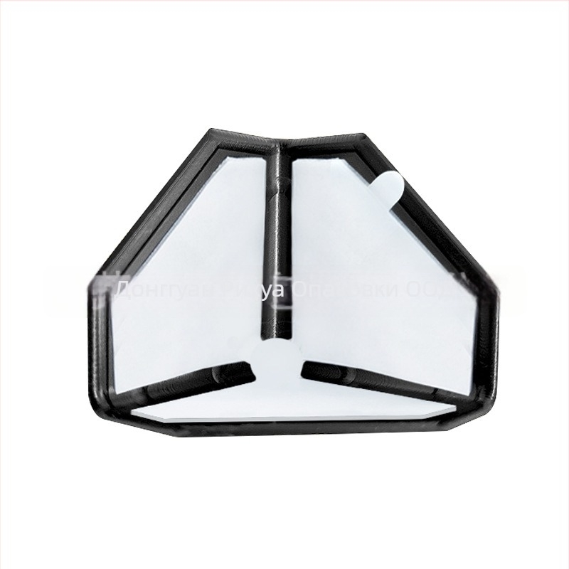 Три в едно ъглови защити за опаковане от картон и пластмаса с лепяща основа, без лента, за пренасяне на товари