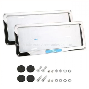 Рамка за табелка с номер, неръждаема стомана, монтаж върху капак, за филипински автомобил, модел TM-RB-19