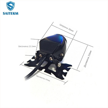 Камера за задно виждане на автомобил, 1080P, широк ъгъл, IP67 водоустойчива, 24V