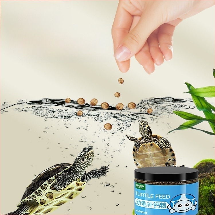 Храна за водни костенурки – гранулирана, 300 g, Crazy Water Grass, за водни домашни любимци