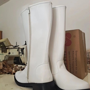 Мъжки ботуши Мартин, високи, мултиматериална горна част, каучукова подметка, топла подплата от флис