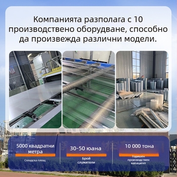 Стъклопластов полупрозрачен панел за покриви и тераси, издръжлив панел за домашни навеси и селскостопански оранжерии