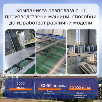 FRP полупрозрачна светлинна панел за оранжерия и слънчева стая, плосък покривен панел тип керемида