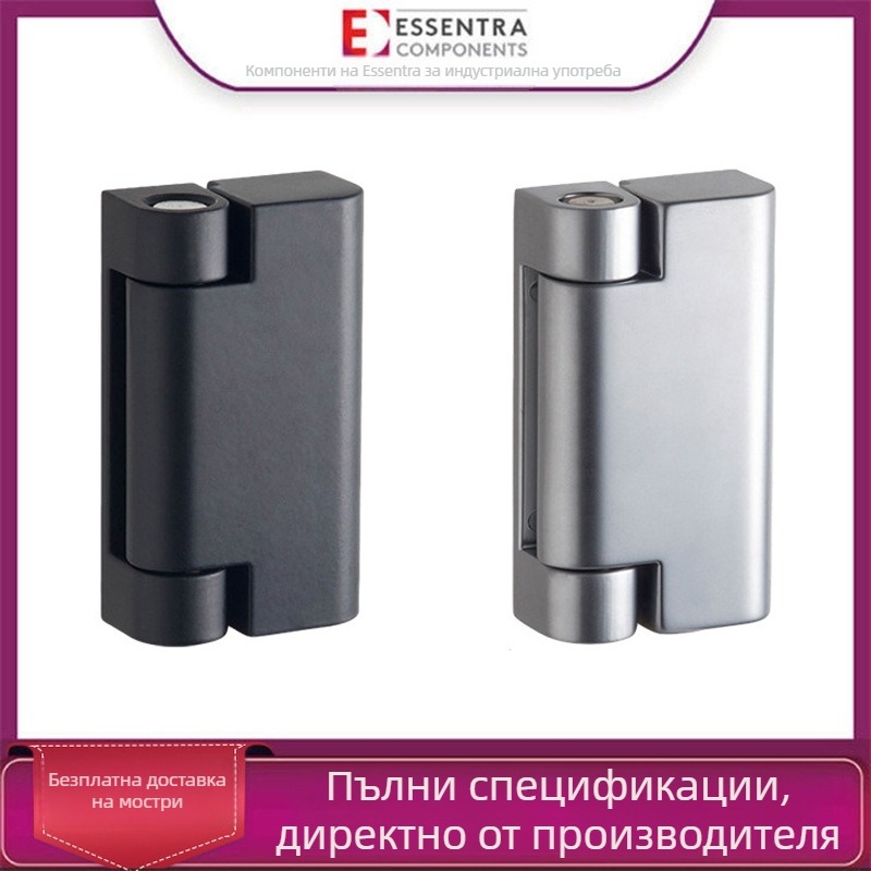 Плосък шарнир за шкаф, цинкова сплав, модел 1437234, Essentra, модерен минимализъм