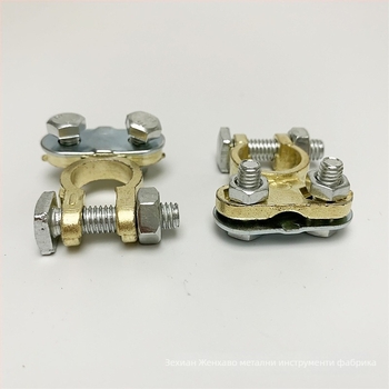 Клема за батерия и конектор, двустранна скоба за кабели, модел 17, персонализирано производство