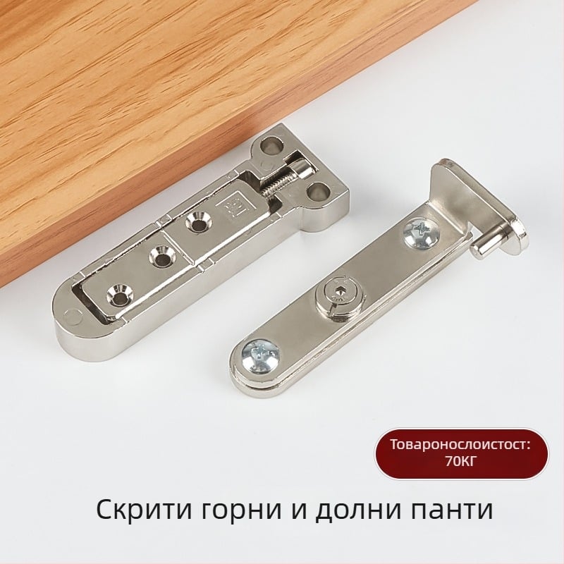 Панта за врати с триизмерно регулиране — марка AODLI; материал: цинкова сплав; покритие: платирано; предназначение: врати