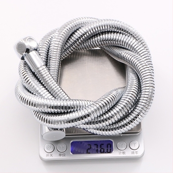 Душ-шланг от неръждаема стомана, модел V1251, резбово свързване, работна температура 0–90°C, номинално налягане 1