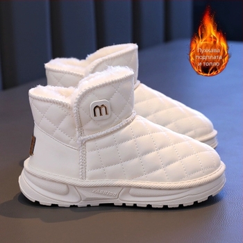 Унисекс зимни водоустойчиви ботинки до глезена с подплата от полар