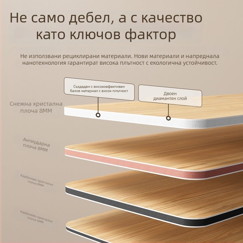 Панел за стена с бамбуково въглеродни влакна и дървен фурнир — карбон кристален панел, безшевна декоративна повърхност, водоустойчив вътрешен фон на стена