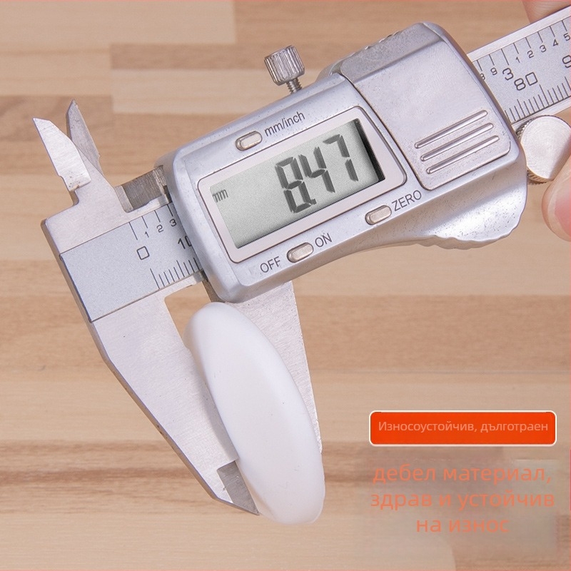 Силиконови буфери за врати (10 бр.) – лепящ монтаж, защита на стени и дръжки, износоустойчиви, устойчиви на корозия, устойчиви на високи температури