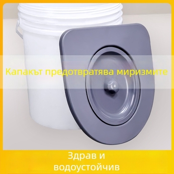 Универсална седалка за тоалетна с капак, дебелена и преносима за възрастни • Материал: ПП дъска • Стил: стандартен/модерен/минималистичен • Произход: Хебей