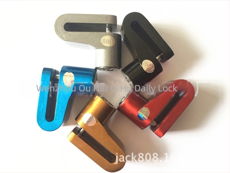 Jinku дискова заключалка за велосипеди и мотоциклети – модел 147, цинкова сплав, 150 g