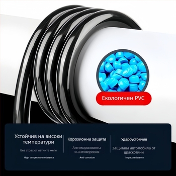 Универсална безмаркова верижна заключалка за велосипед и мотоциклет, минималистичен стил, неподлежащ на персонализация