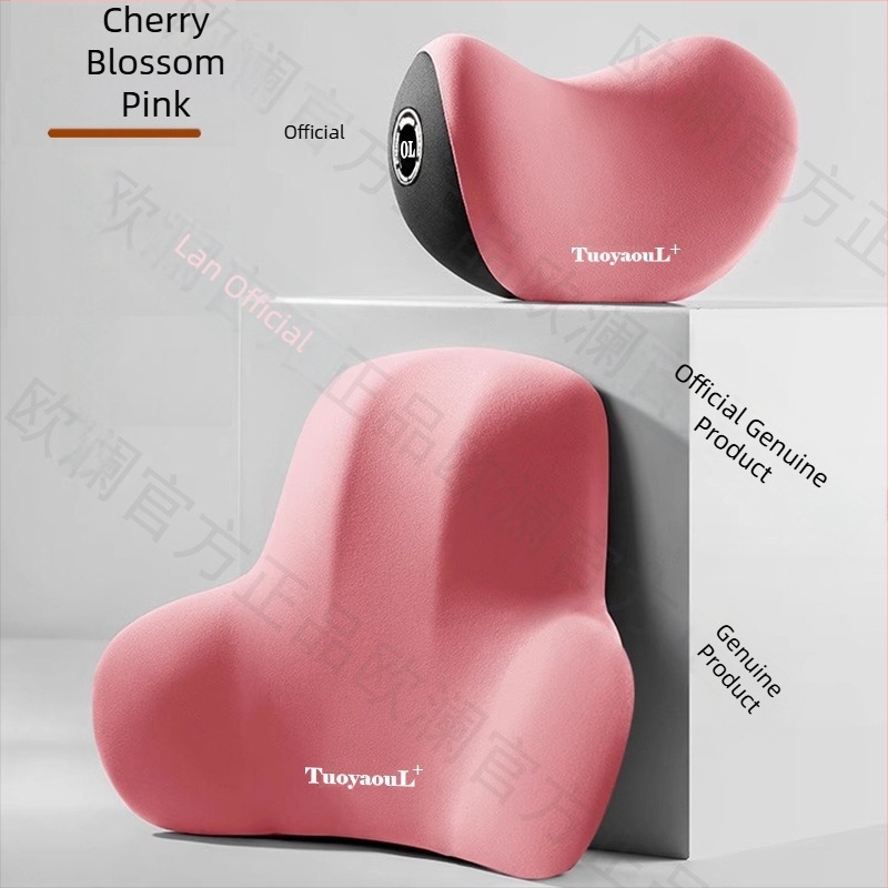 Автомобилен възглавник за глава, шия и пояс за всички сезони, универсална съвместимост, пълнеж паметна пяна, персонализиране