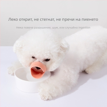 Силиконов намордник за кучета – регулируем, мек силикон, против лаене, против ухапване