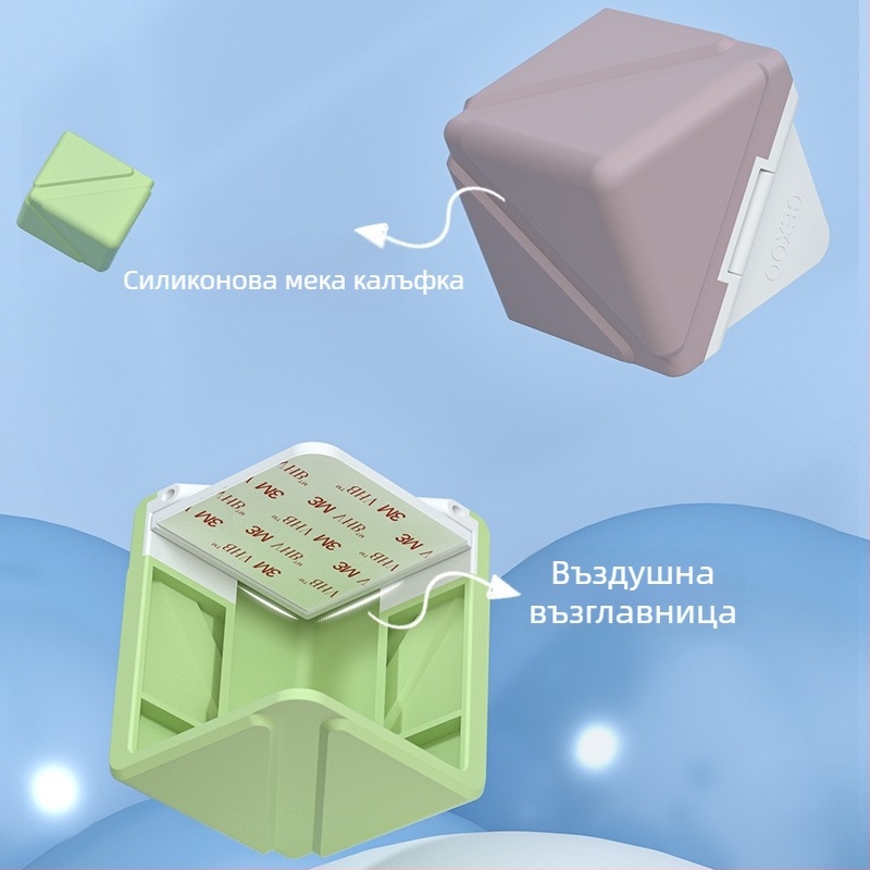 Алуминиеви ъглови предпазители за прозорци - правоъгълни антиударни протектори за вътрешни прозорци и врати - комплект защита на ъглите