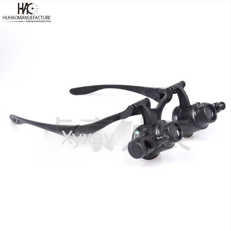 Tiger Hao FDJ001 Лупа за ремонт на часовници с LED осветление и сменяеми лещи