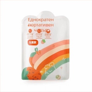 Детски еднократен PVC прозрачен дъждовен пончо, пълно покритие, класически стил