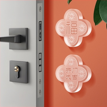 Силиконов ъглов предпазител - антистолквационен, кръгъл ъгъл, за шкафове, врати, стени и маси