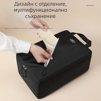 Чанта за съхранение на обувки за пътуване – найлон, модерен минималистичен стил, код 6975, пускане през 2025 г.