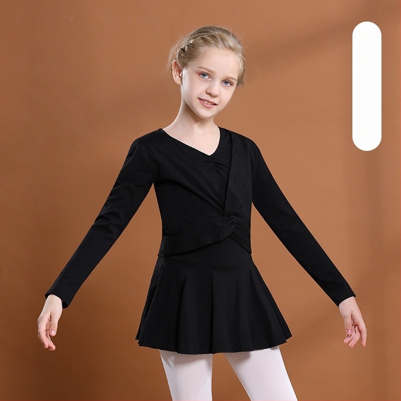 Детско танцово палто с подплатено поларено тяло – зима/есен, за балет и сценични изпълнения, акрилна материя с акрилна подплата