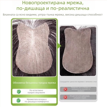 Mei Zhi Zhi GM911/GM9511 Високотемпературна коприна – права коса-перука за жени