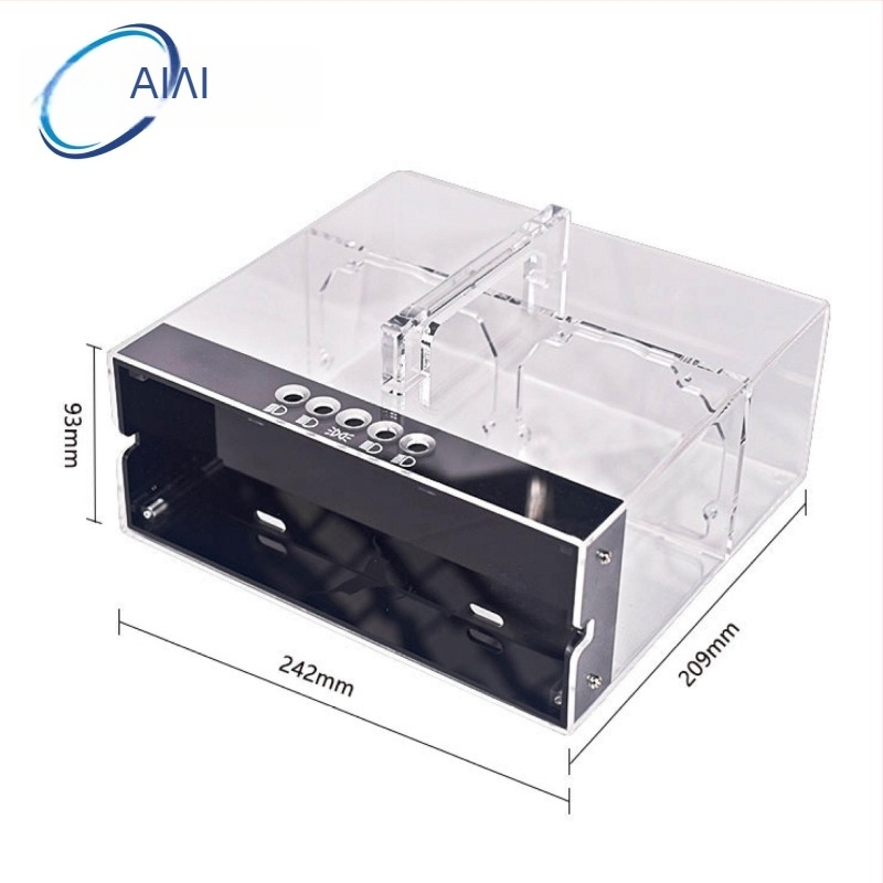 Дисплей кутия/стойка за автомобилни LED фарове, PC материал, 12V, LED източник на светлина, живот на светлината 10000 ч