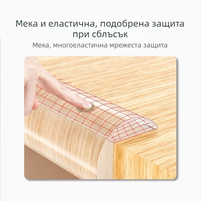 Zuo Gang Прозрачен силиконов противоударен кант за ръбове на маси и ъгли на стени, без мирис