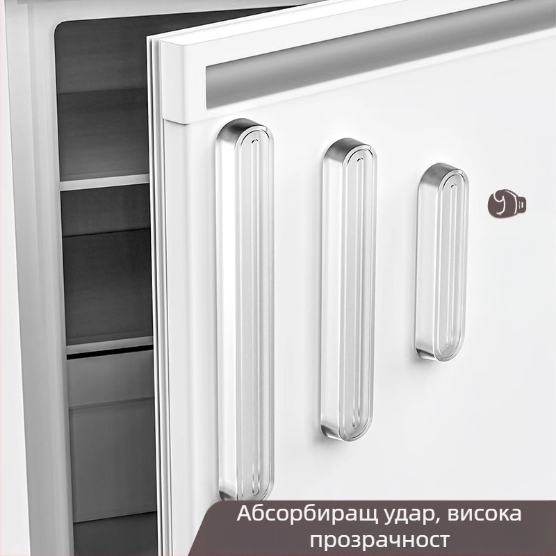 Силиконов противоударен буфер за дръжки на врати и шкафове, комплект 2 бр., марка Shouli