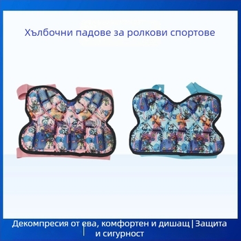 Панталони с протектори за inline skates с подложки в областта на тазобедрената зона – PU горен материал; гумена подметка; inline колела; PU колела; за деца