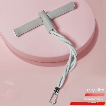 Уред за напрежение за фитнес оборудване с двойни вакуумни чаши – аксесоар за коремни упражнения, материал 20213