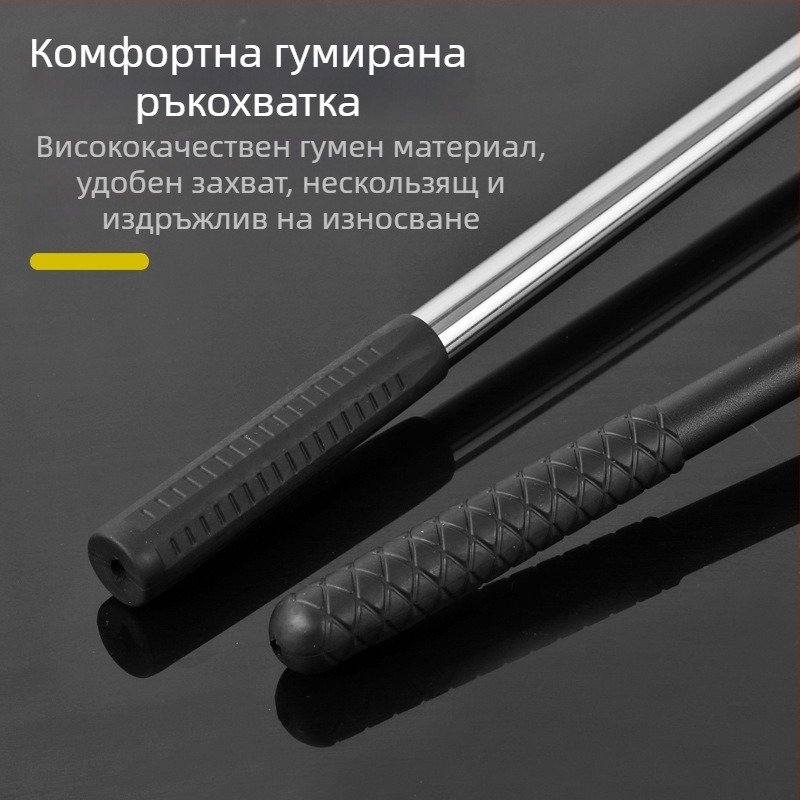 Ледена лъжичка за риболов — неръждаема стомана, Runxing Fishing Gear, модел Stainless Steel Ice Scoop Ladle, предназначена за риболов на лед