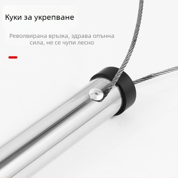 Уловител за котки и кучета с удължена пръчка от неръждаема стомана