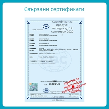 Ионен генератор с отрицателни йони — пречистване на въздуха и премахване на прах — DC 24V — CQC сертифициран