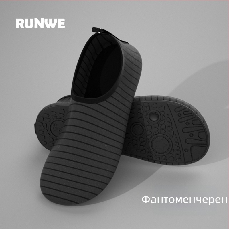 Обувки за вътрешен фитнес – мека подметка, леки, антихлъзгави, райе дизайн, за танци (Подметка: естествен каучук; Горна част: памук; Вътрешен материал: памук; Височина на глезена: нисък; Шаблон: райета)