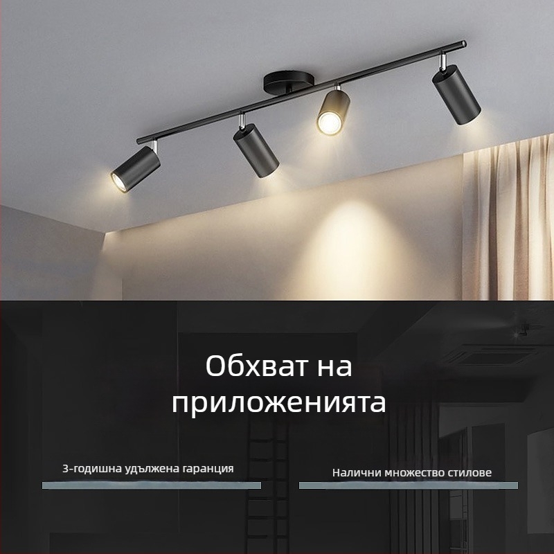 LED цилиндричен таванен downlight – CRI ≥90, 85-265V, модел C027, CE сертификация