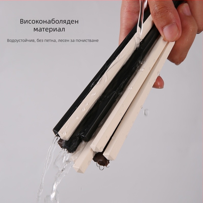 Палки за хранене от PET материал, нехлъзгащи се, термоустойчиви до 180°C, повърхност с водно полиране, комплект 10 двойки